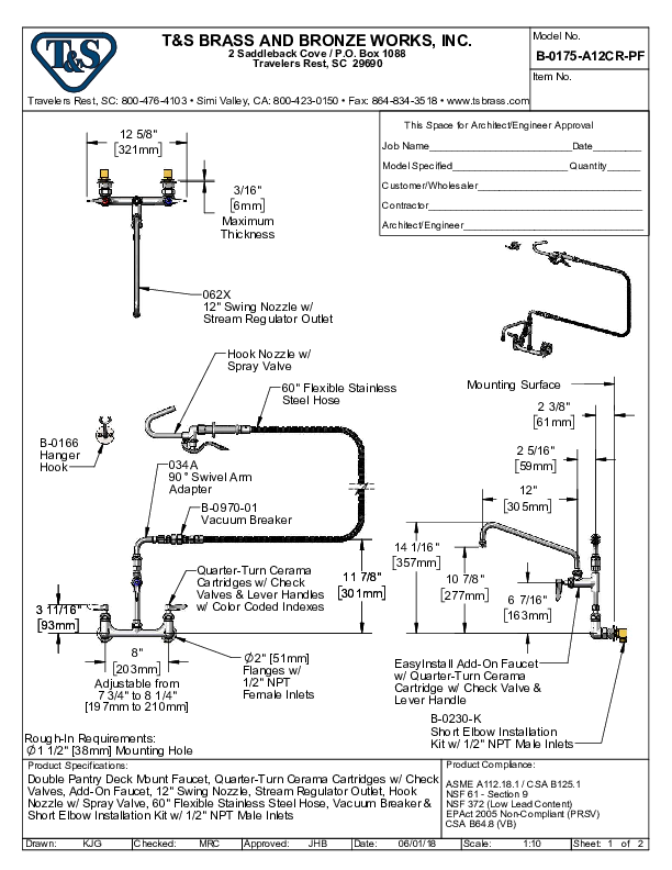 Cutsheet