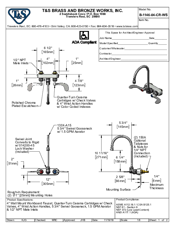 Cutsheet