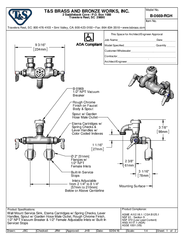 Cutsheet