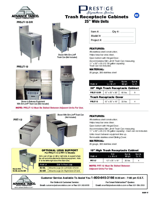 Cutsheet