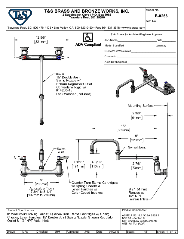 Cutsheet