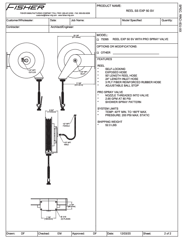 Cutsheet