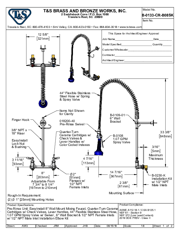 Cutsheet