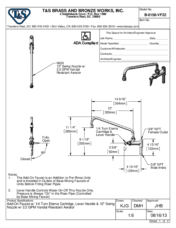 Cutsheet