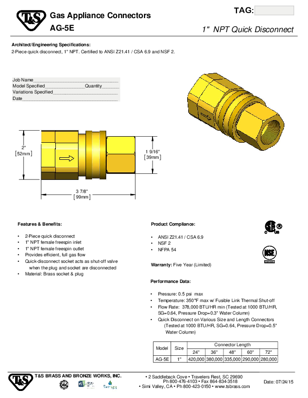 Submittal