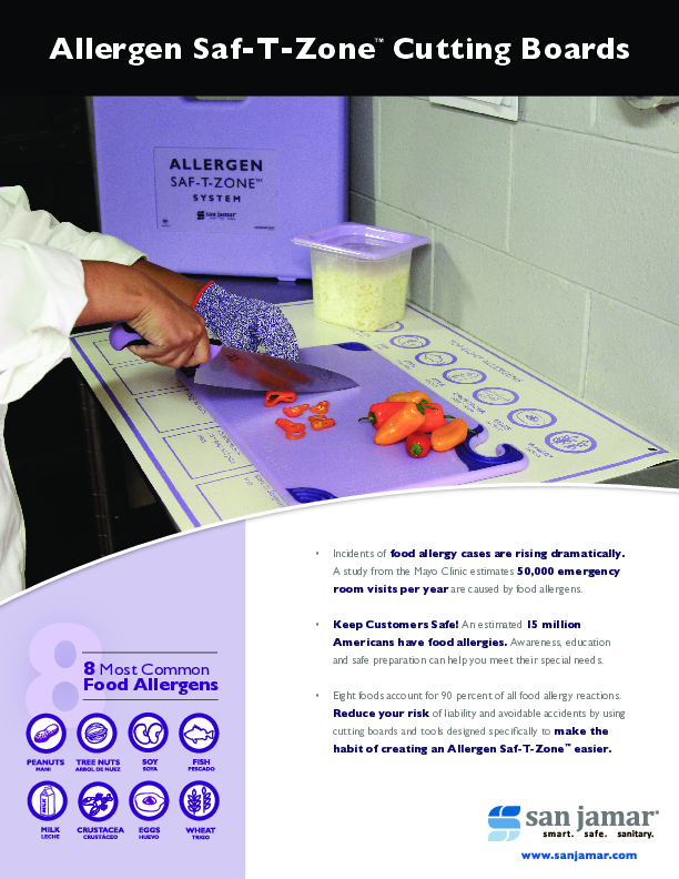 Allergen Safety Brochure
