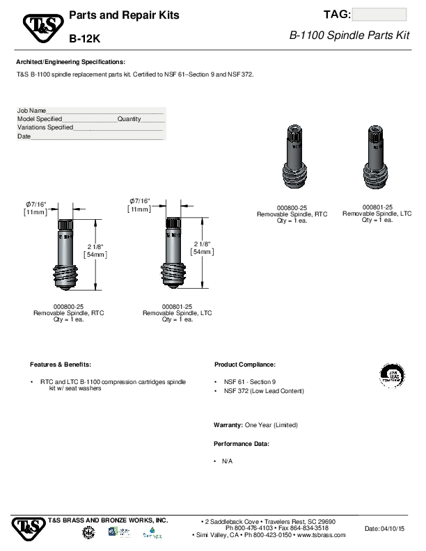 Submittal