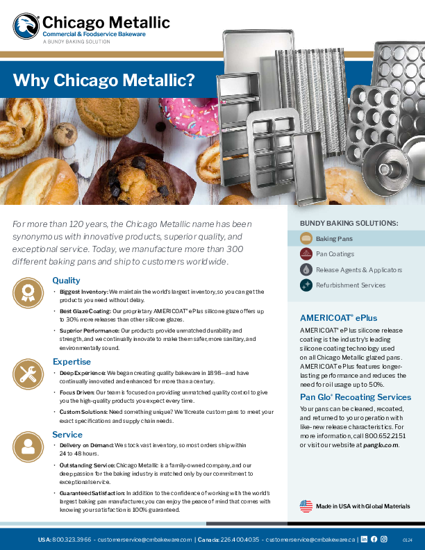 Chicago Metallic Brochure