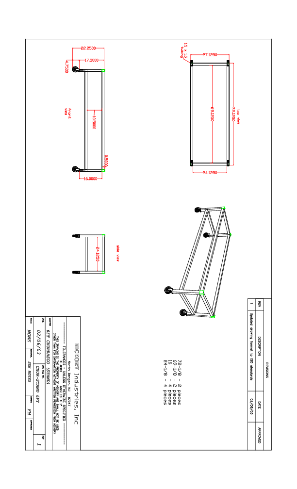 Technical Drawing-Stand