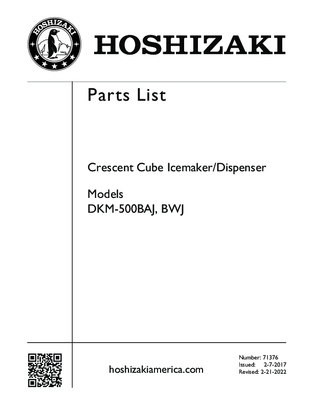 Parts Manual