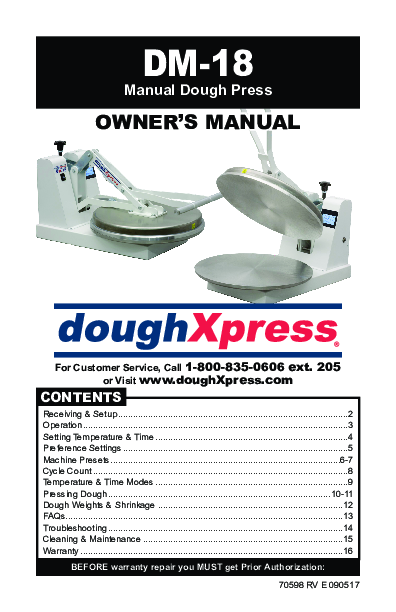 Owner's Manual