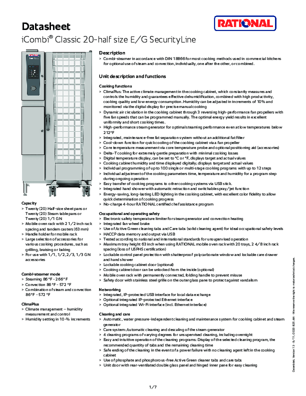 Security Spec Sheet 2