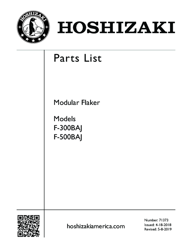 Parts Manual