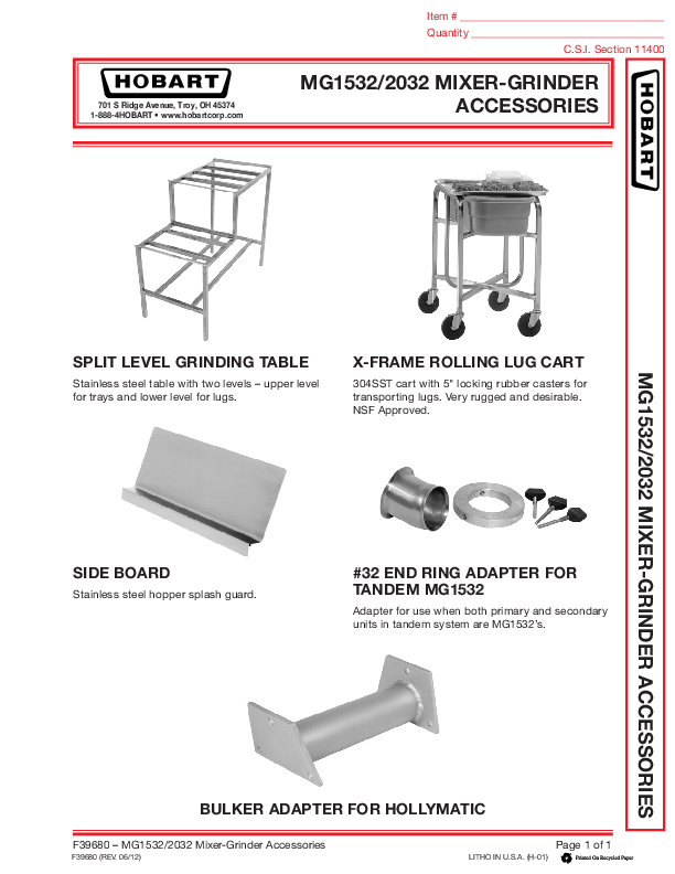 Options & Accessories