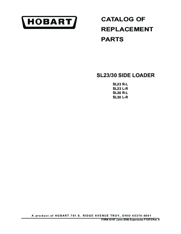 Parts Manual