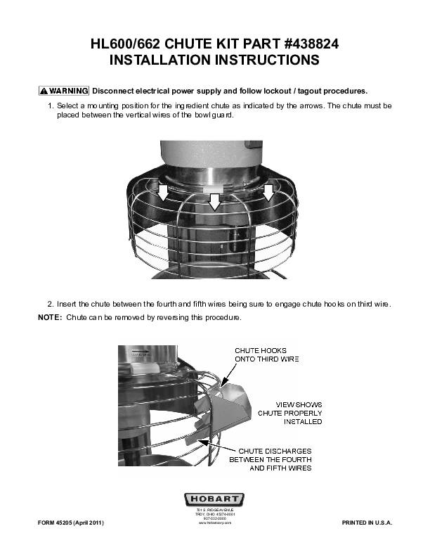 Installation Instructions