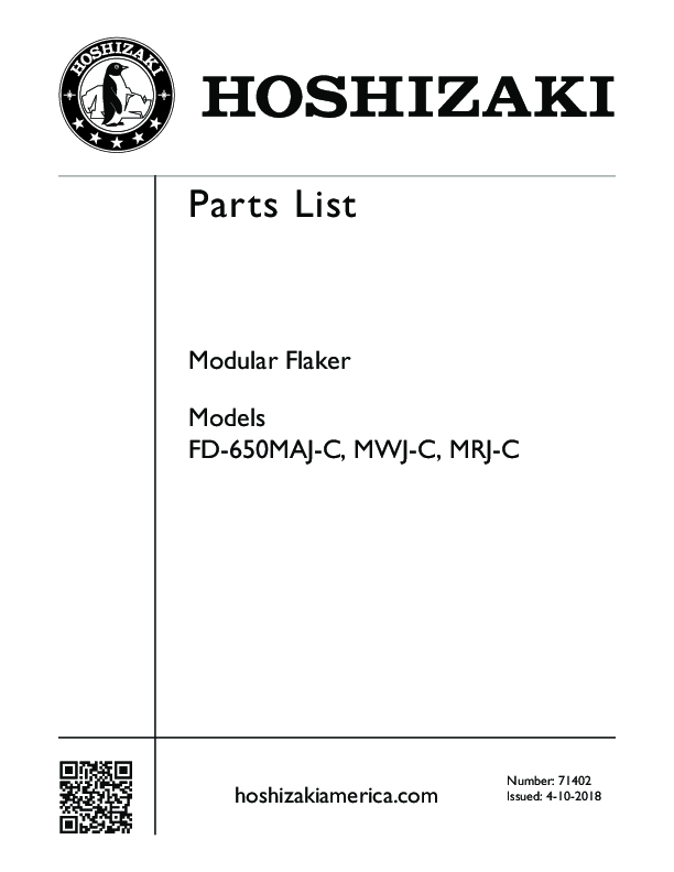 Parts Manual