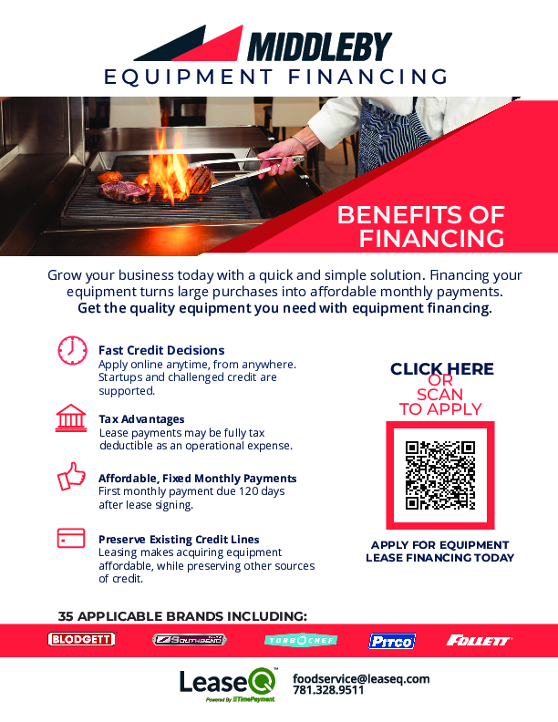 Middleby Financial Flyer