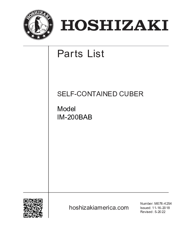 Parts Manual