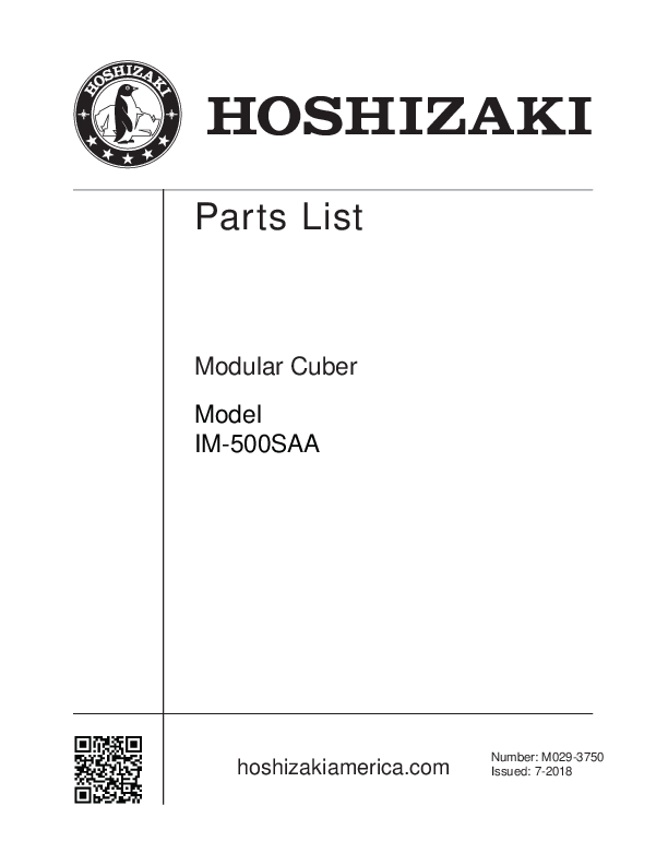 Parts Manual