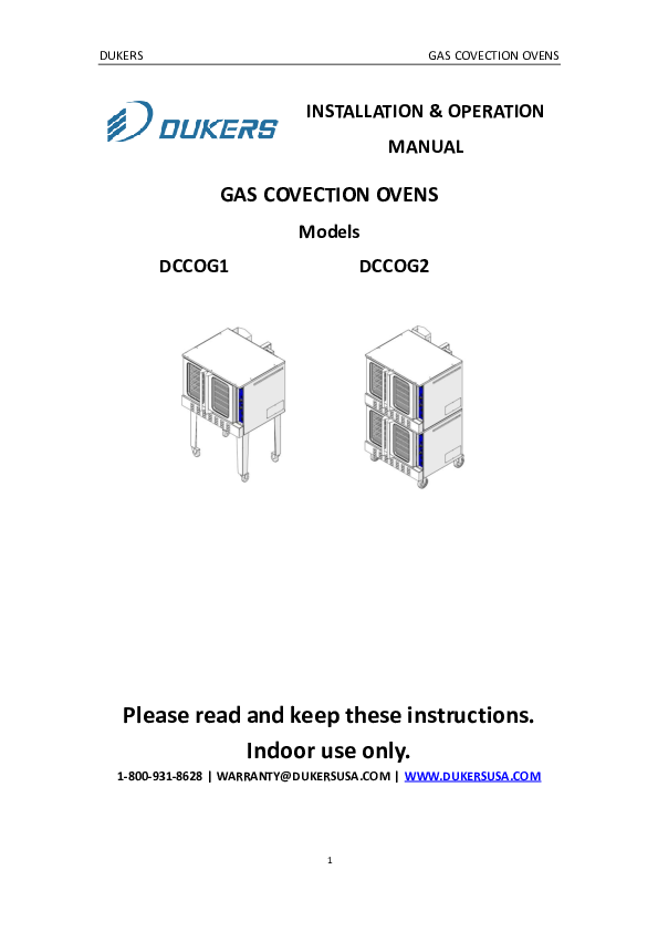 Installation & Operation Manual