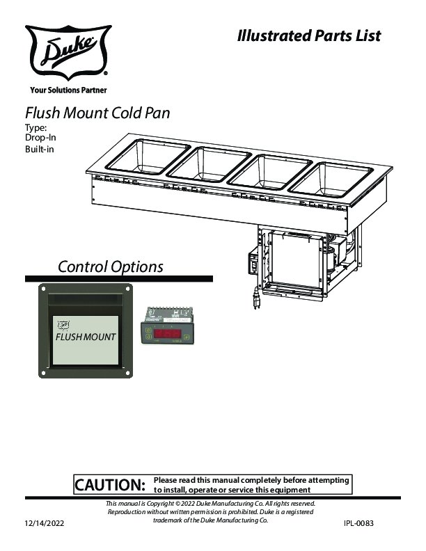 Illustrated Parts List