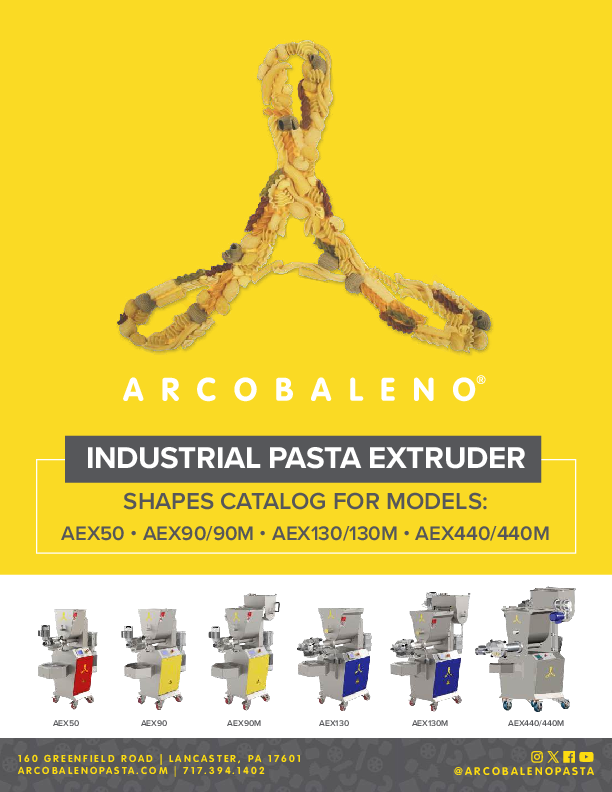 Pasta Shapes Catalog