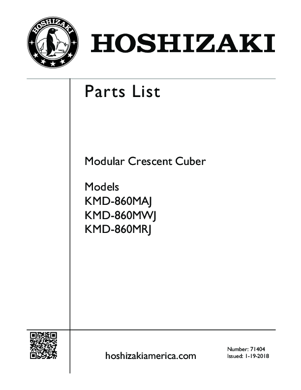 Parts Manual