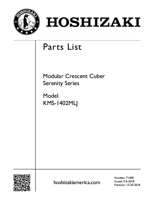 Parts Manual