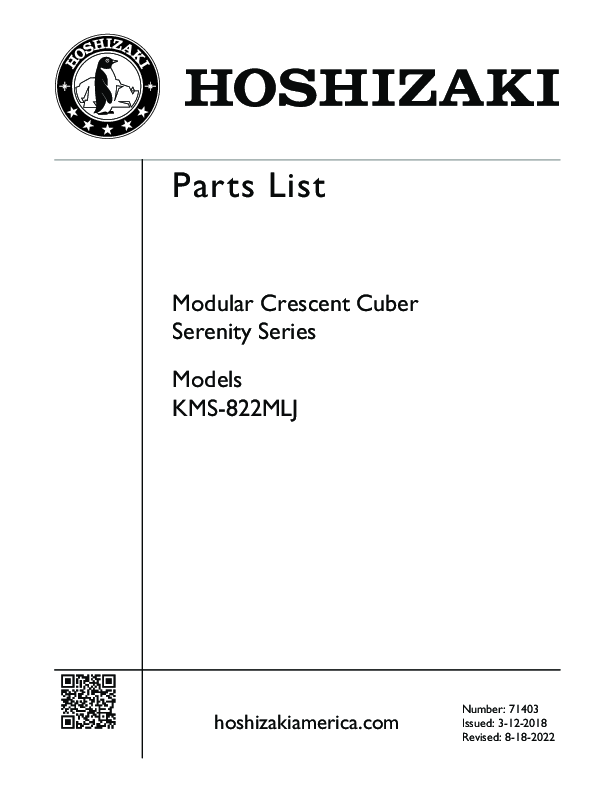 Parts Manual