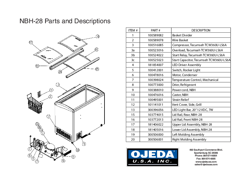 Parts List