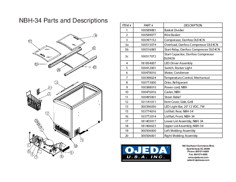 Parts List