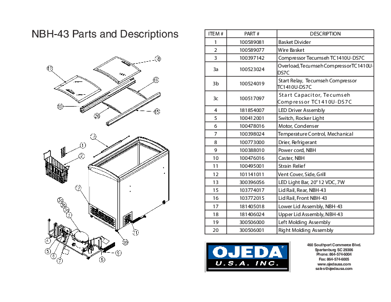 Parts List