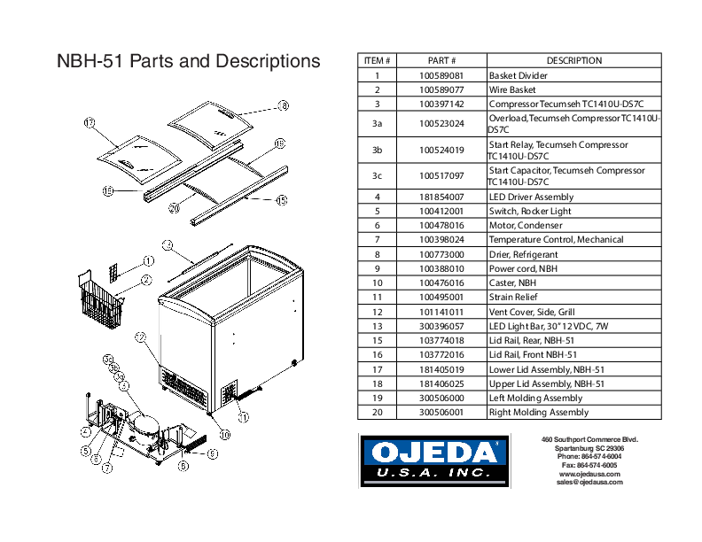 Parts List