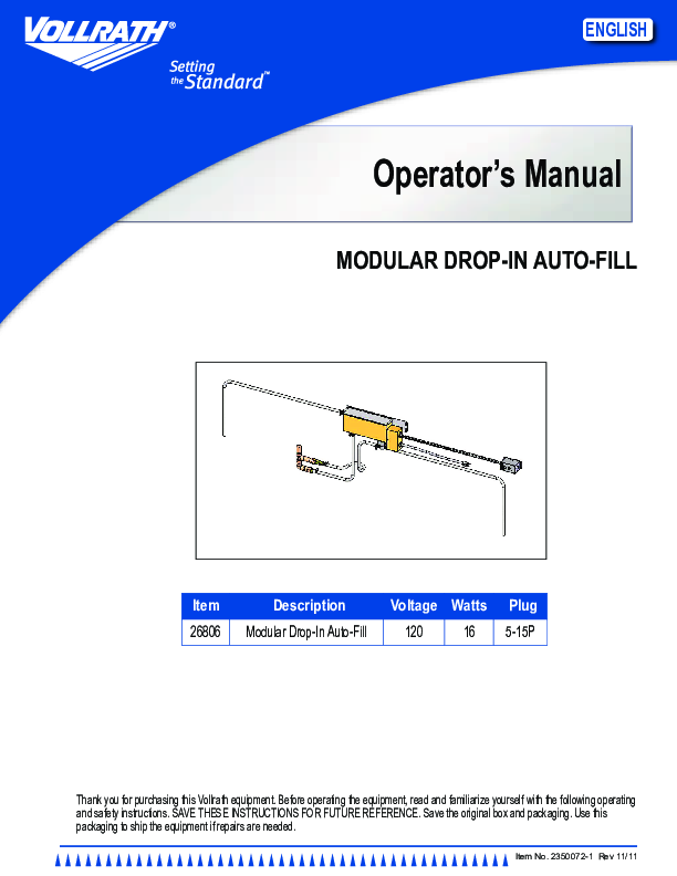 Owner's Manual