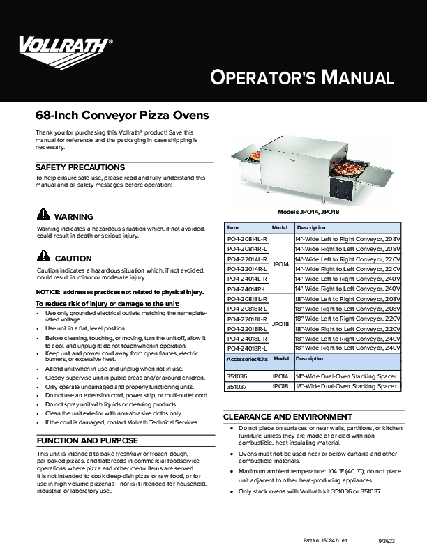 Operating Manual