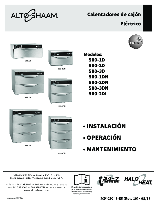 Owner's Manual - Spanish
