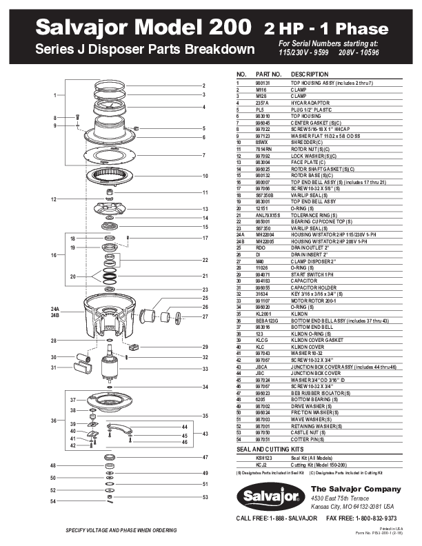 Parts List 2