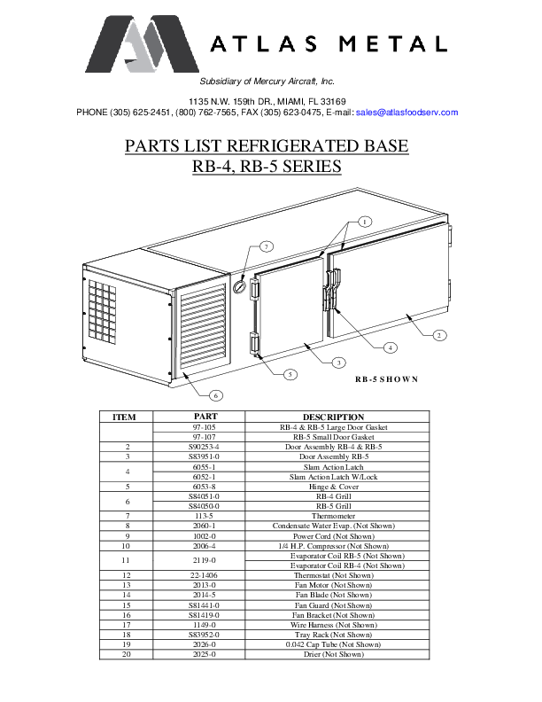 Parts List