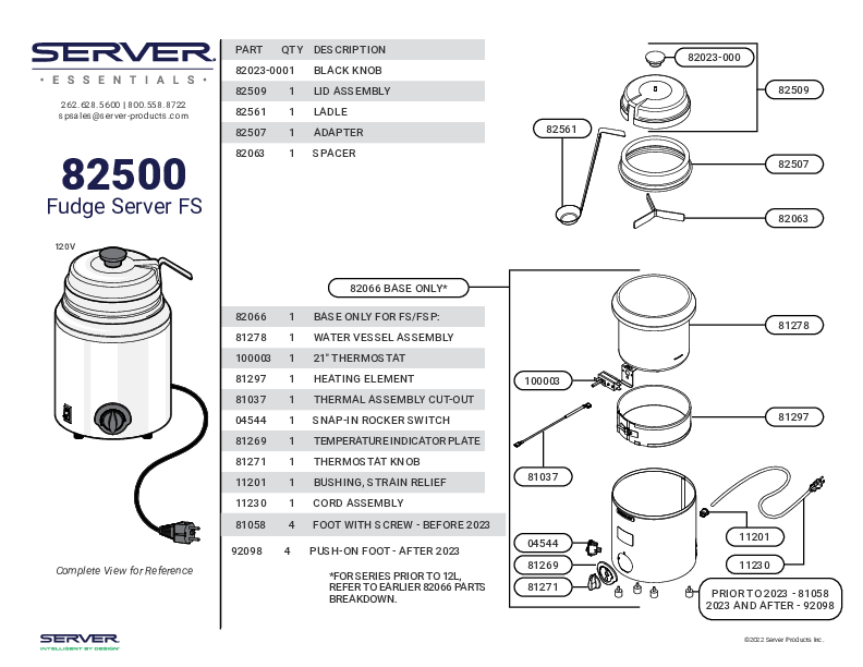 Parts List