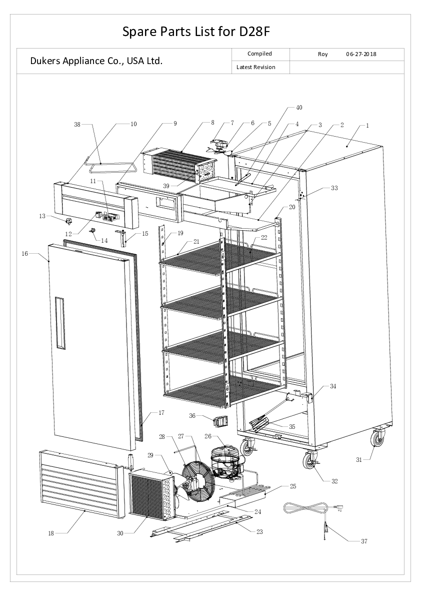 Parts List