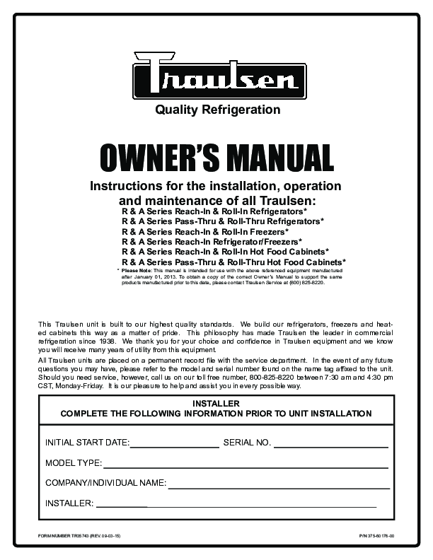 Owner's Manual