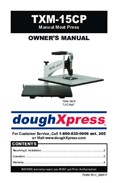 Owner's Manual