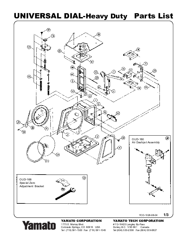 Parts List