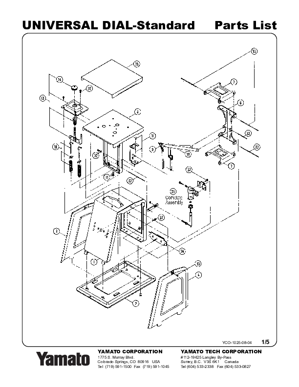 Parts List