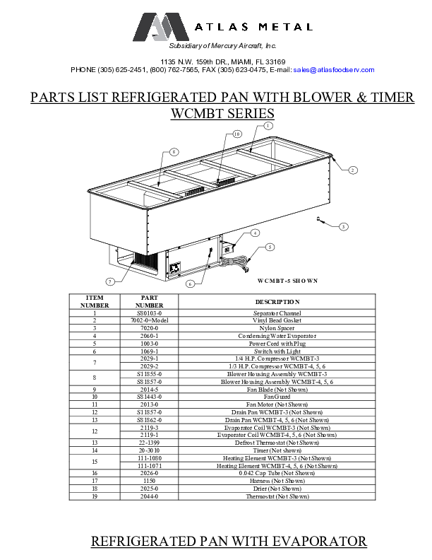 Parts List