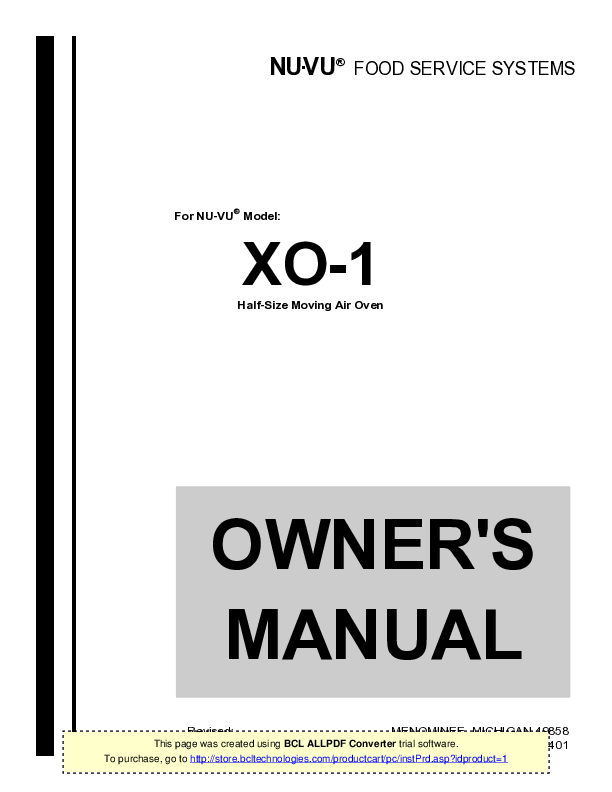 Owner's Manual