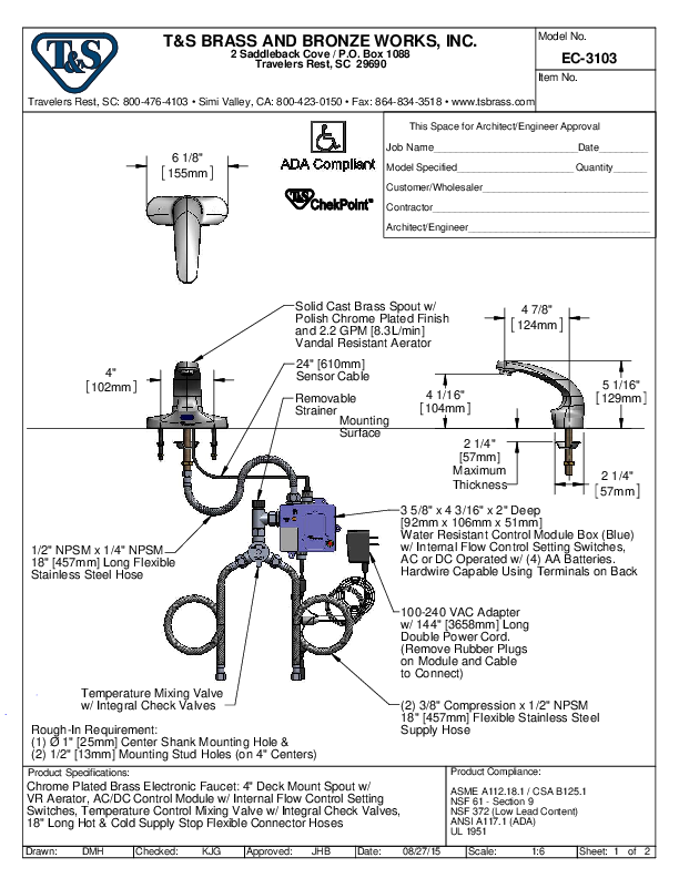 Cutsheet