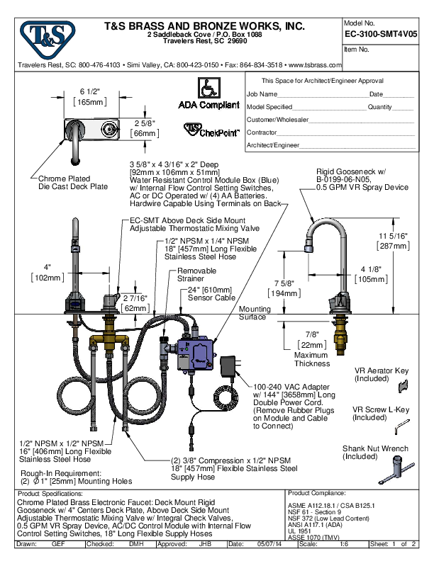 Cutsheet