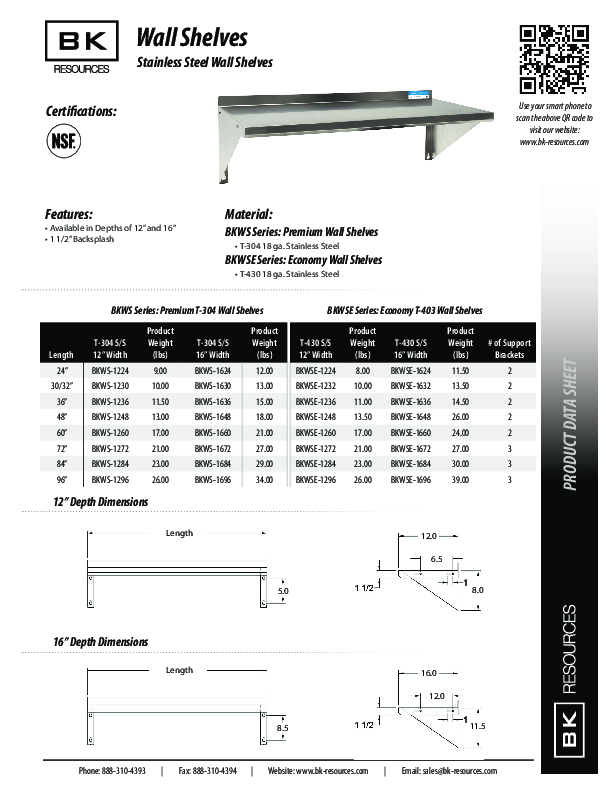 Cutsheet